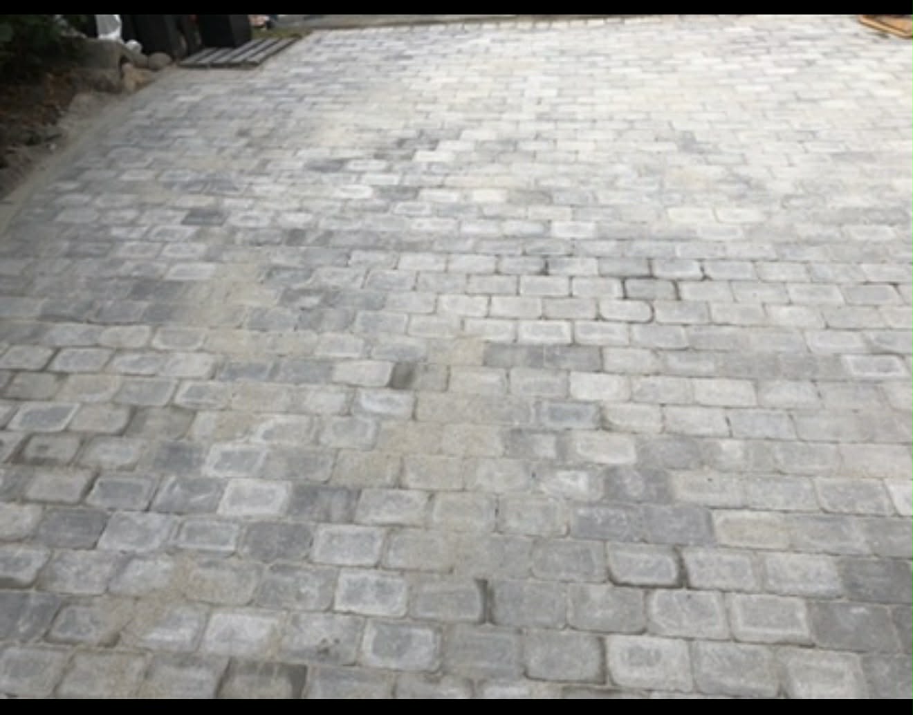 Uteplass med belegningsstein – steinlegging i Nedre Eiker